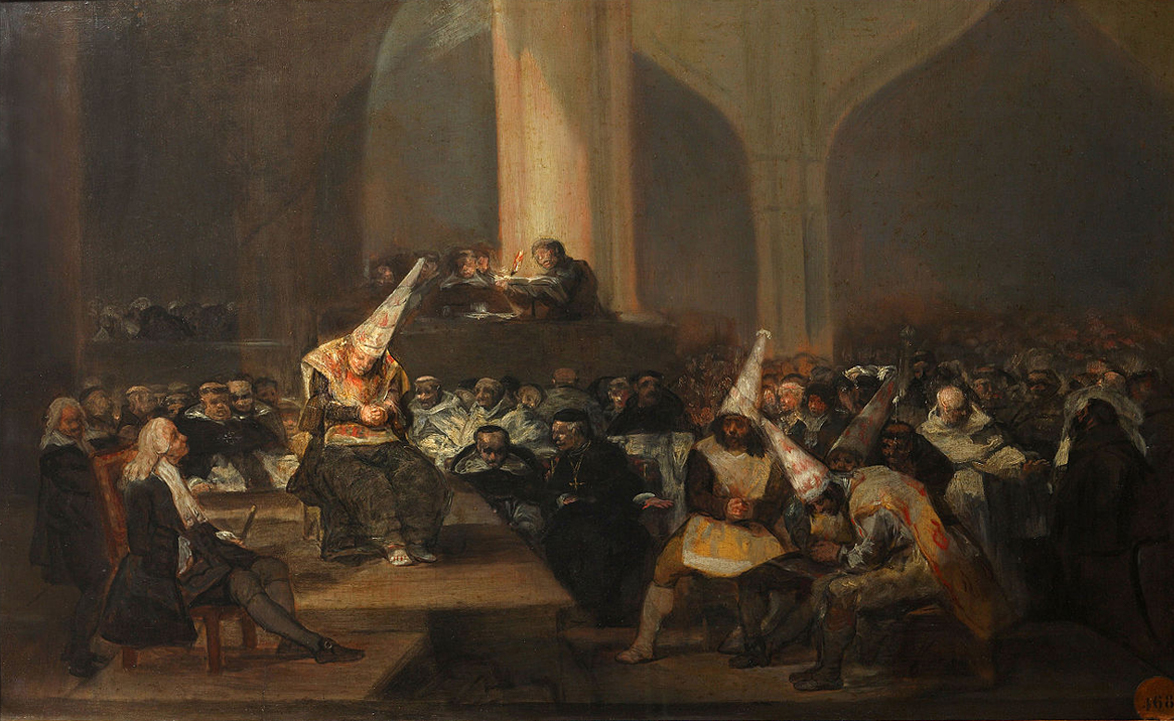 Francisco de Goya - Escena de Inquisición