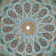 Mosaico arabesco de la Tumba de Hafez en Irán