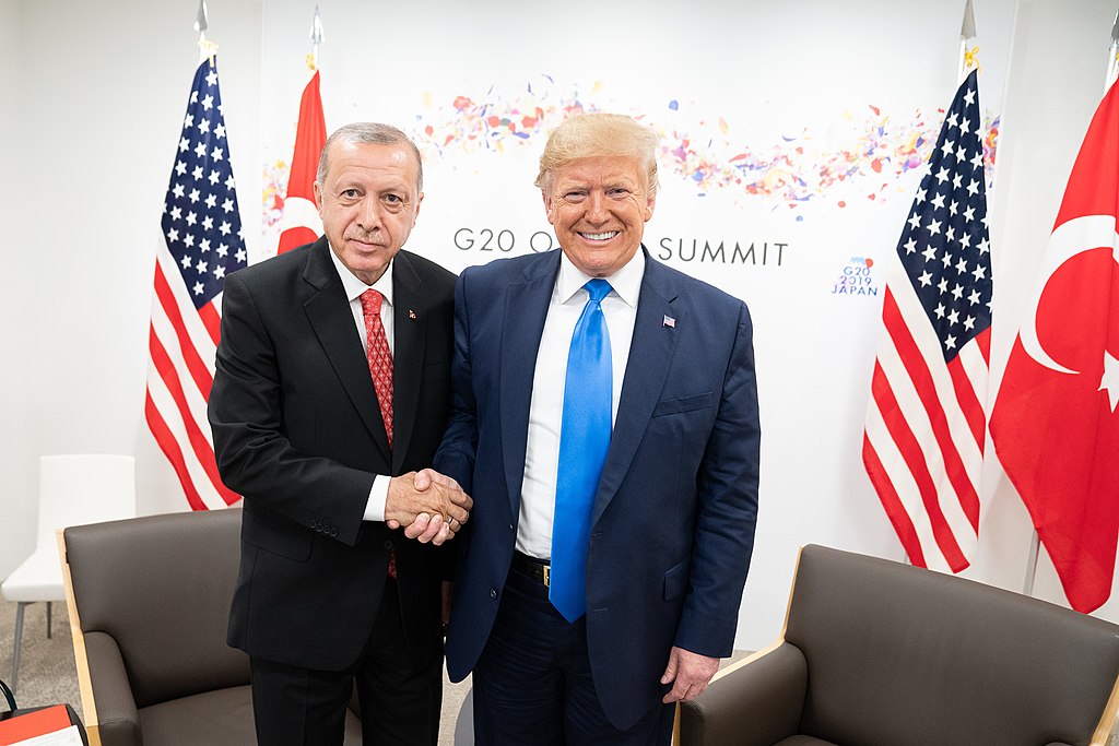 Trump con Erdogan