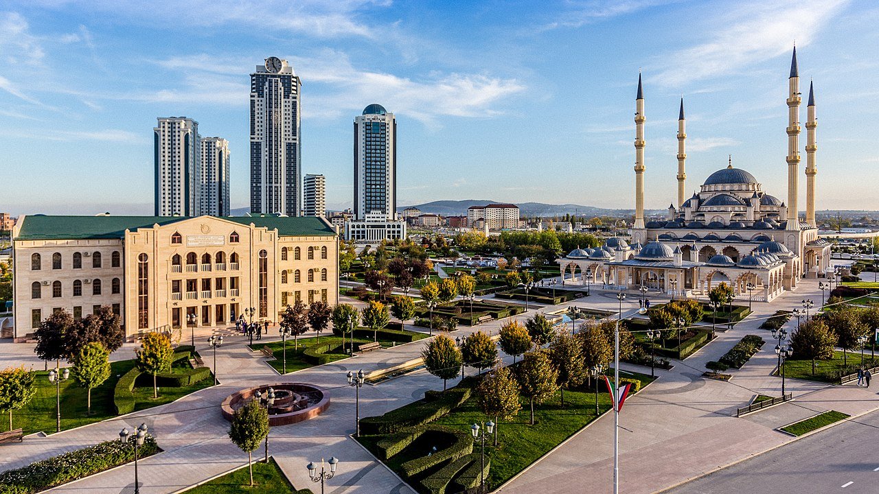 Grozny, capital de Chechenia