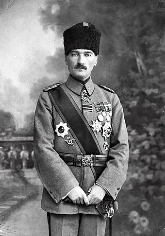 Mustafa Kemal Atatürk (1918)