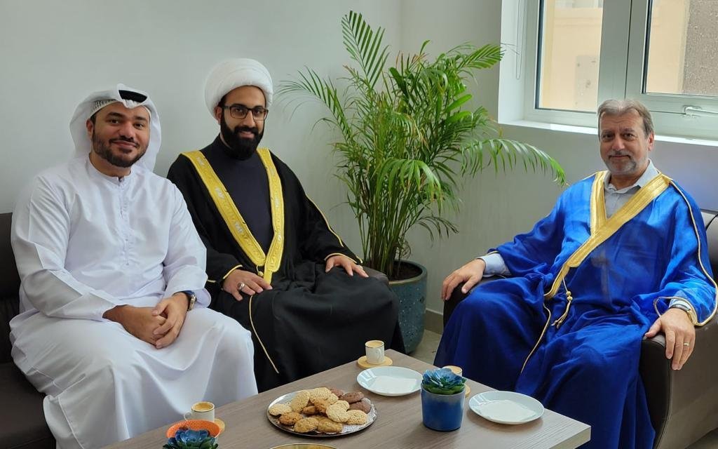 Con el Imam Mohammed Tawhidi y Loay Alshareef