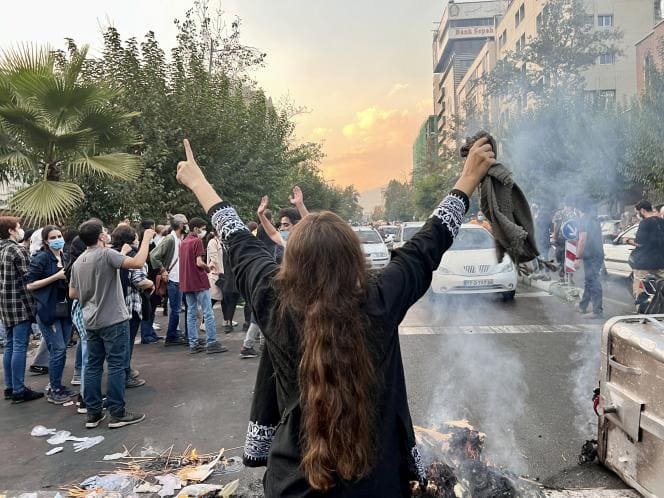 Protestas femeninas en Irán