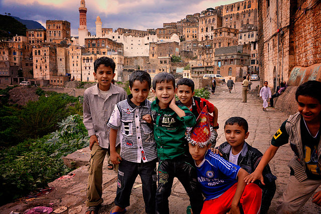 Niños de Yemen
