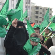 Manifestación pro Hamas